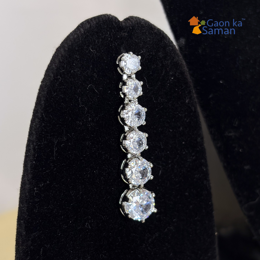 CZ Diamond Zirconia Necklace Set
