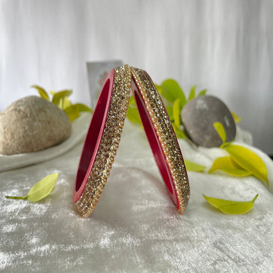 Maroon Bangdi Golden Pearl | Lakh Bangle| lakh Kadda/Bangles/Chura | traditional Bangdi | for women and girls