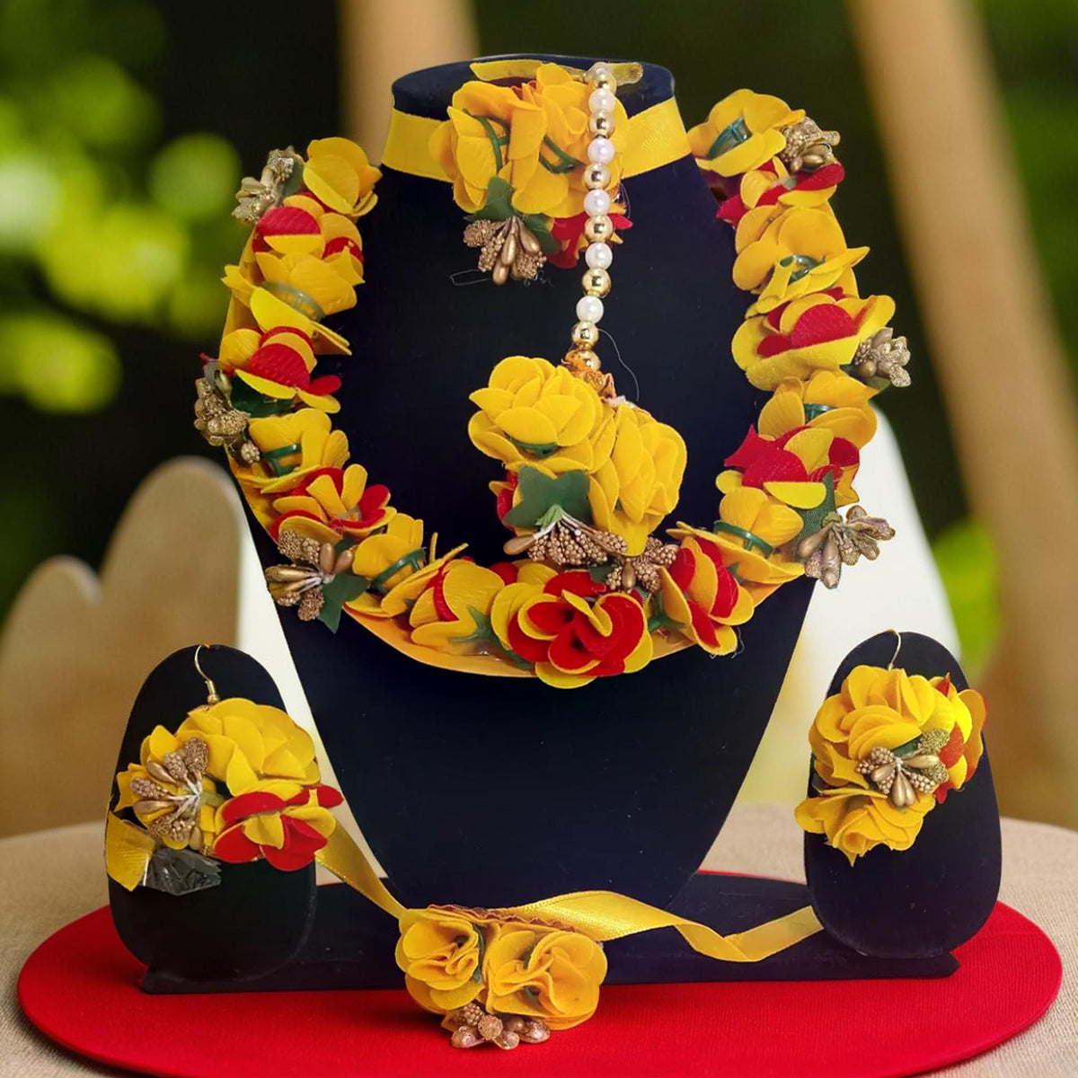 Floral Wedding Jewelry Set | For Girls and Women