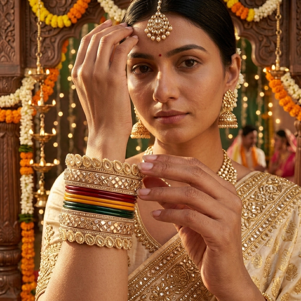 Rajasthani Bangles: Celebrate Sawan with Vibrant Colors and Traditional Designs!