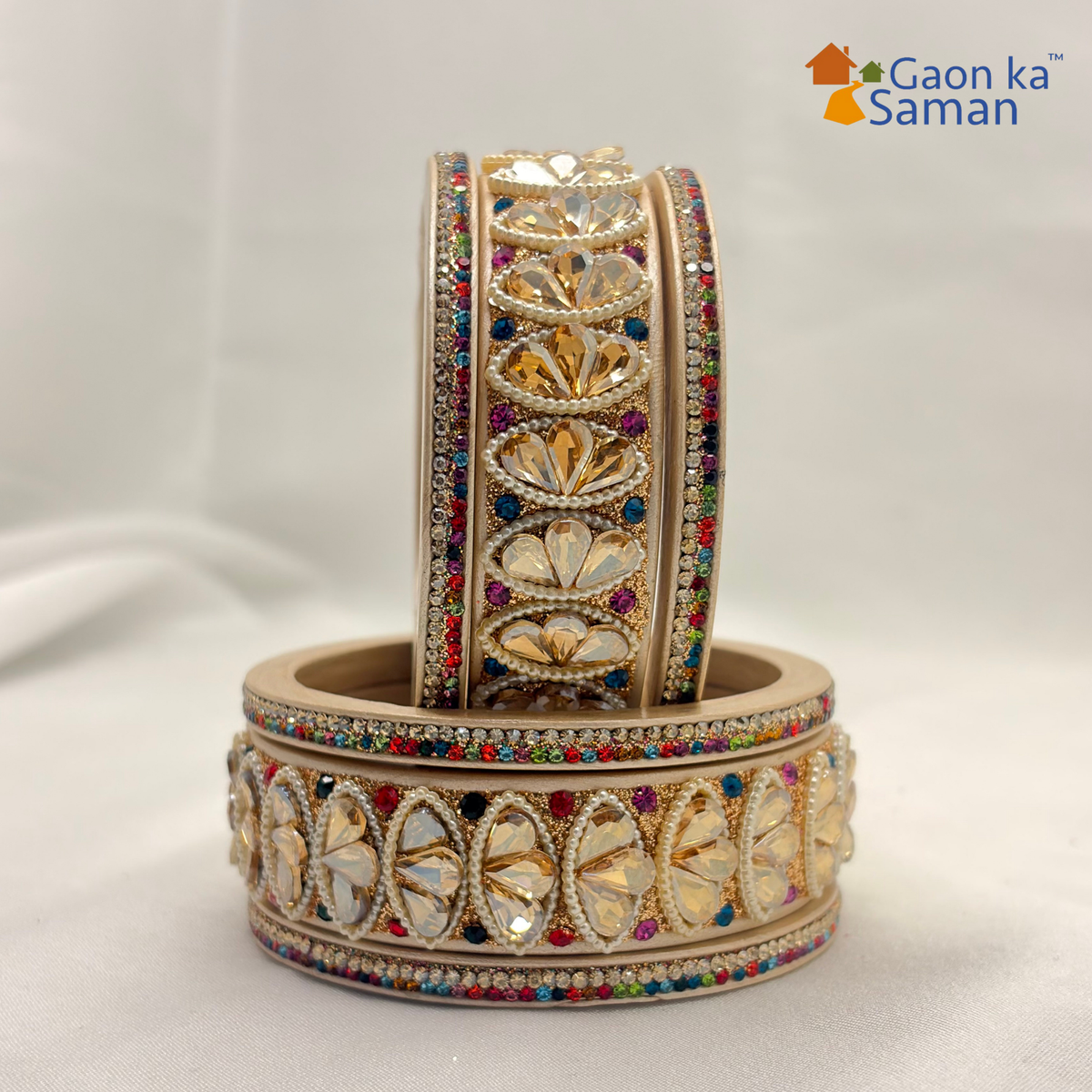 High-Quality Rajasthani Wedding Lac Chura Set For Elegant Look