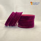 Rajasthani Bangles in Beautiful Velvet Plain Design For Women and Girls (Pack of 36)