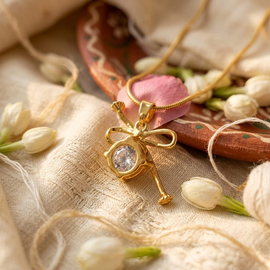 Cora Bow Necklace For Women