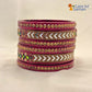 Latest Pure Lac Kundan Chura For Women ( Pack Of 6)