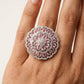 CZ Classic Ring With Rhodium Plating
