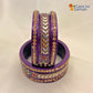 Latest Pure Lac Kundan Chura For Women ( Pack Of 6)