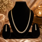 Premium CZ Classic Diamond Necklace Set