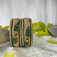 Emerald Green Golden Stoned Lakh bangles | Lac Bangle/ Lakh Bangle/ Kadda/ chura | traditional Bangdi | for women and girls
