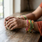 Kashmiri Churi Set Metal Multicolour Glass Bangle Set (Pack Of 20)