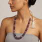 Natural stone Amethyst Necklace