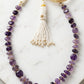 Natural stone Amethyst Necklace