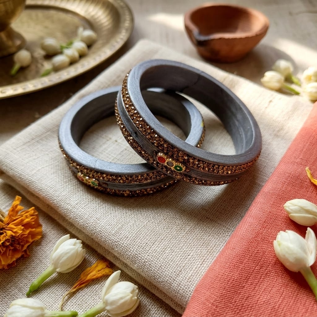 Multicolor Lac Bangle Kada