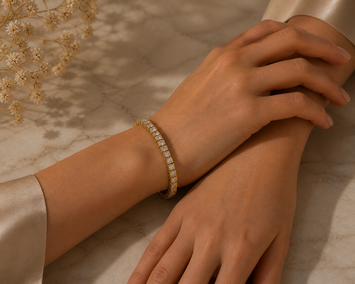 American Diamond Bracelet For Women & Girls