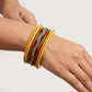 Traditional Rajasthani Multicolor Lac Bangle set | For women & girls
