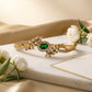 American Diamond Ruby Bracelet Jewelery | For Women and Girls