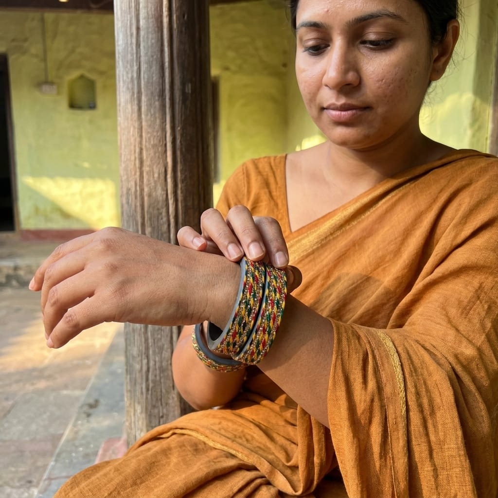 Multicolor  Lac Kada Bangle