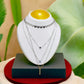 Elegant Multi-Layered Silver Plated Necklace | For Girls and Women
