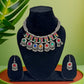 Vibrant Multicolored Beaded Choker Necklace Set | For Girls and Women