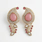 Gold Plated Designer Drop Earrings for Women & Girls