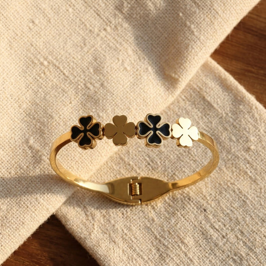 Anti-tarnish Gold Plated Bracelet (Free Size)