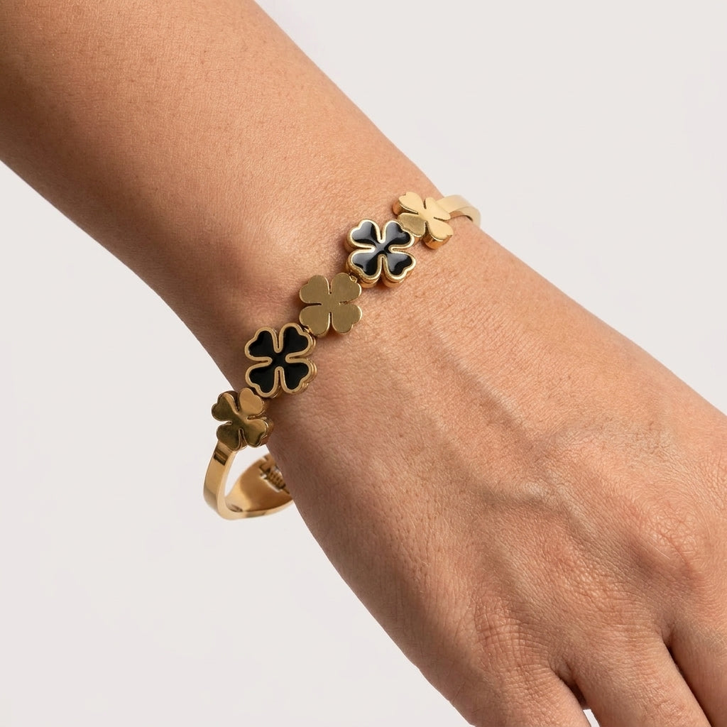 Anti-tarnish Gold Plated Bracelet (Free Size)