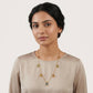 Beautiful Multi Stone Anti Tarnish Chain Locket Premium Look