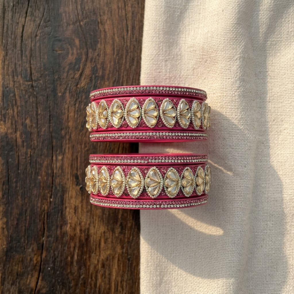 High-Quality Rajasthani Wedding Lac Chura Set For Elegant Look