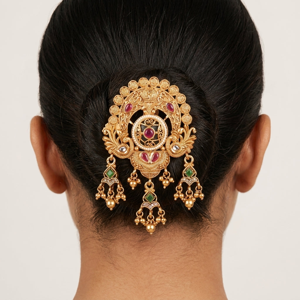 Gold Plated Unique Woman & Girl Hair Pins For Every Style And Occasion