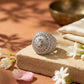 White Cubic Zirconia Rhodium Over Sterling Silver Ring