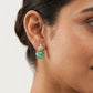Crystal Star Stud Earrings for Women | Gold Plated Round Crystal Fashion Earrings