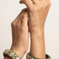 Rajasthani Traditional Mehandi colour Lac Kada Bangles For Women & Girl With Latest Kundan Design